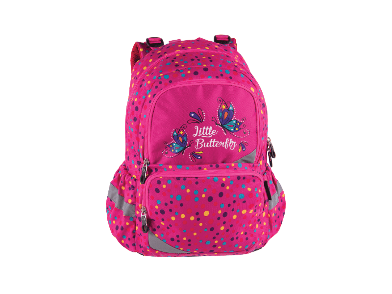 PULSE Školski ranac za devojčice ANATOMIC LITTLE BUTTERFLY 121988 roze