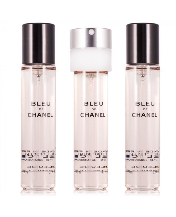 Chanel Muška toaletna voda Bleu de, EDT, 3 X 20ml