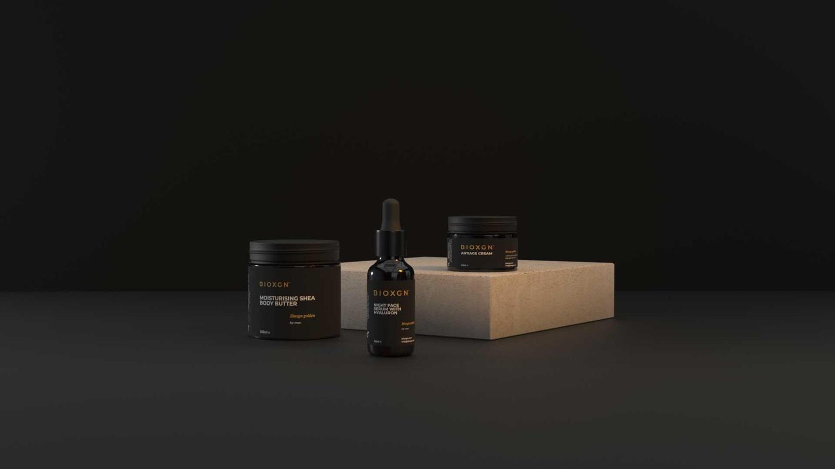 BIOXGN Set za muškarce Golden dream 24k hydration luxe