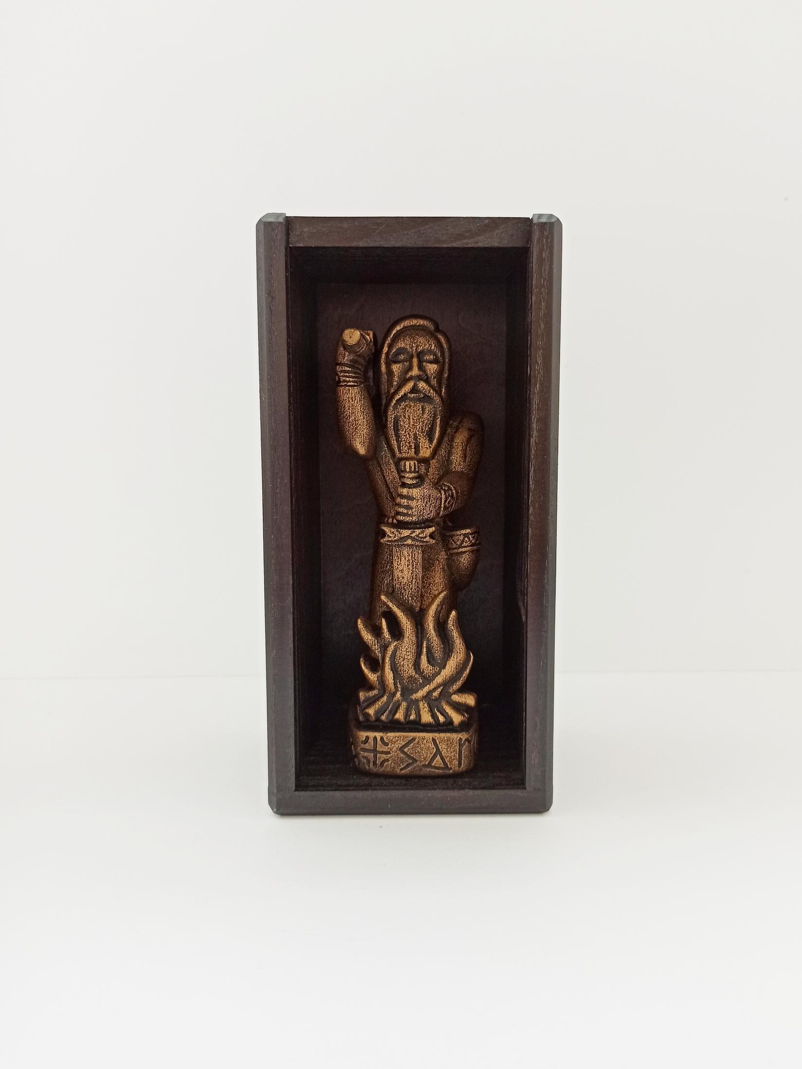 ROD Figura Svarog, Mitološka, Boja bronze