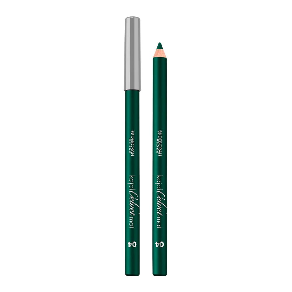 DEBORAH Kajal velvet mat olovka za oči 04, Zelena
