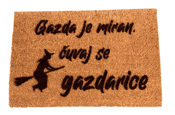 Otirač Gazda i gazdarica, 40x60cm