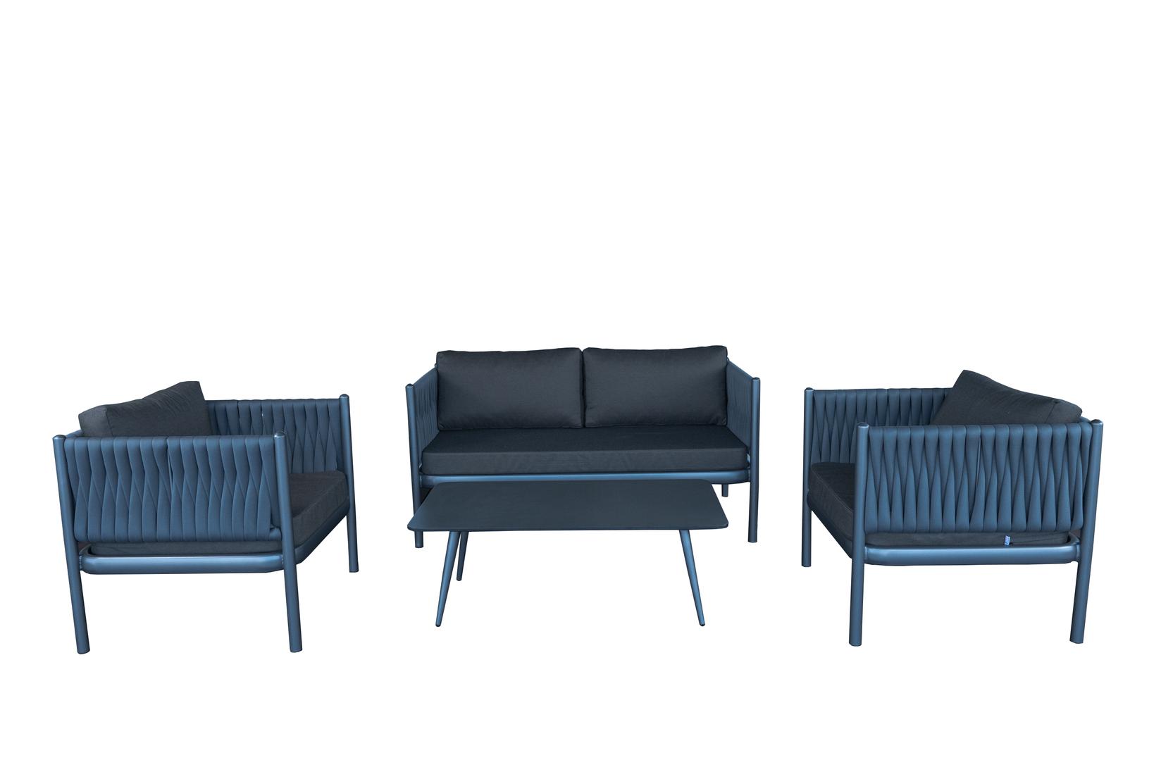 RATTAN SEDIA Garnitura Thea Grand + Sto Orris