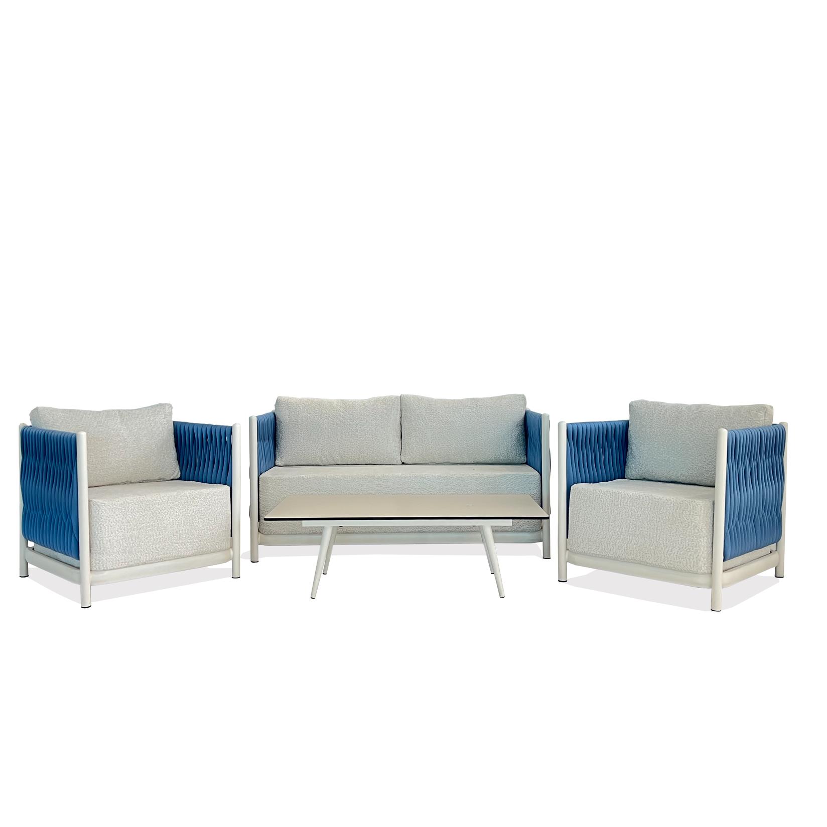 RATTAN SEDIA Garnitura Thea + Sto Orris