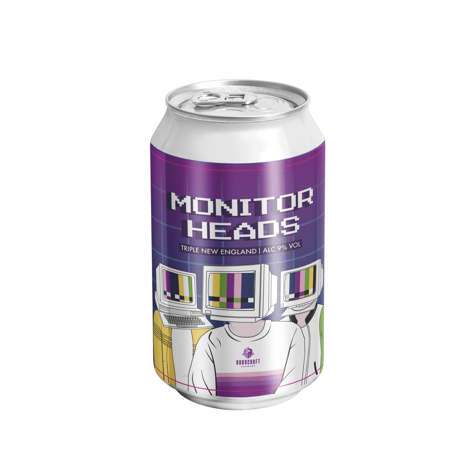 Robocraft Brewery Monitor Heads, 0.33l, 6 komada
