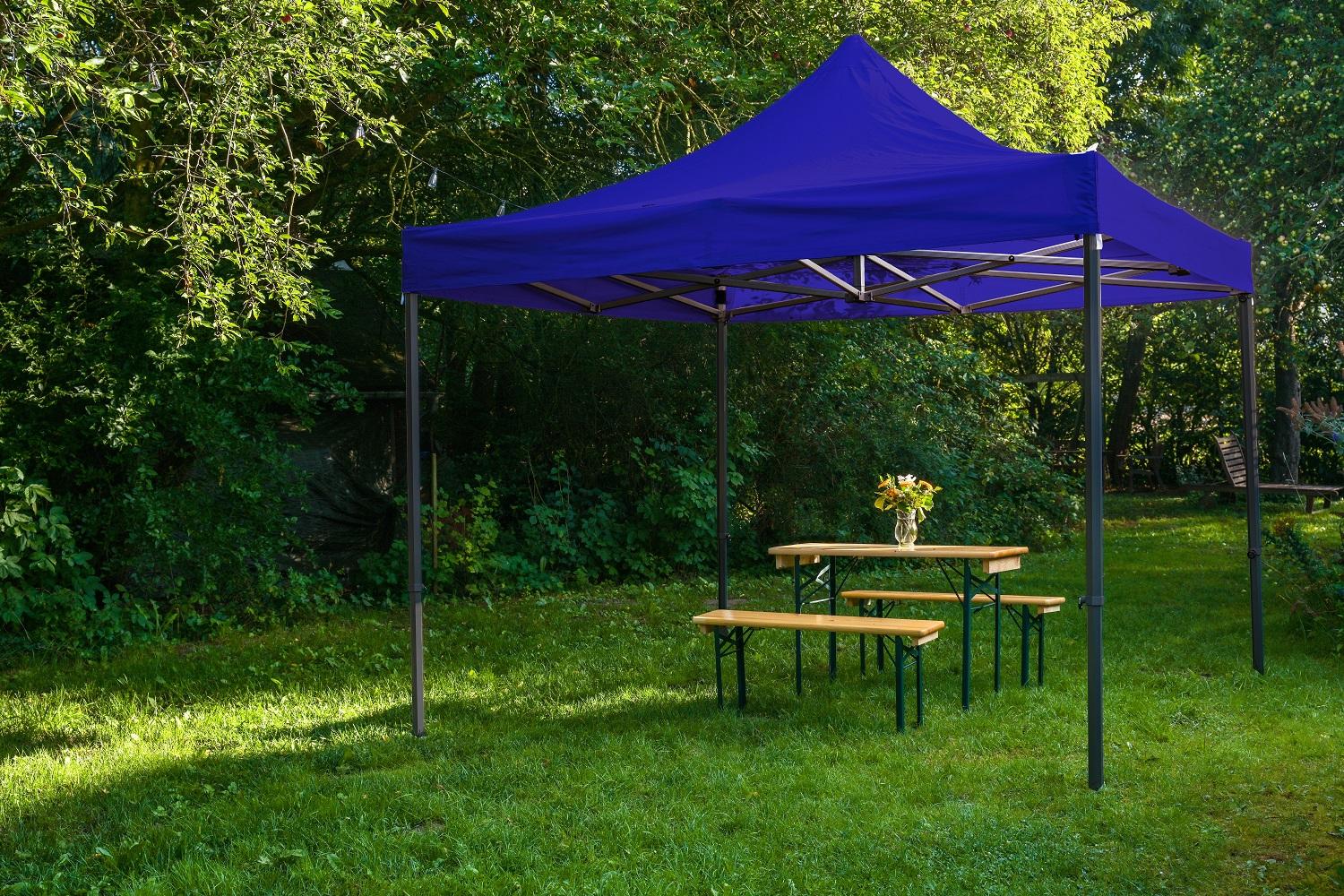 Paviljon, Sklopivi, 3x4.5m, Plavi