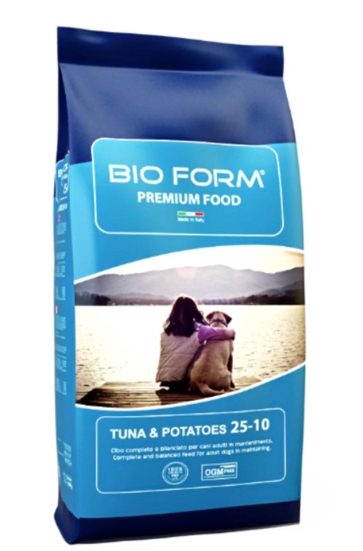 BIO FORM Premium hrana za pse sa tunom 3kg Dog Adult 25/10