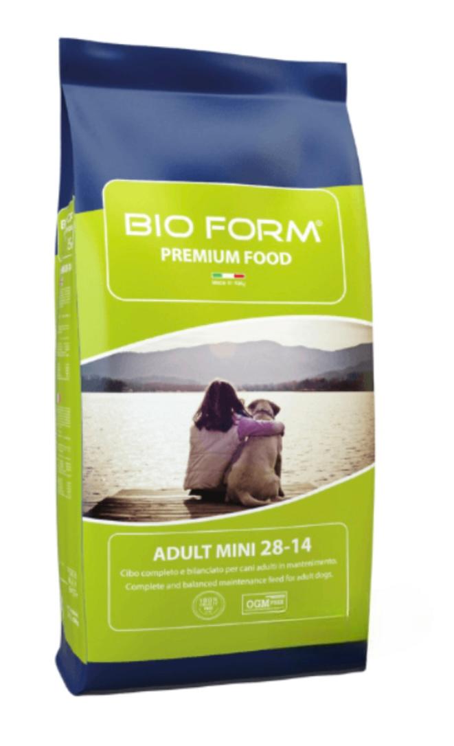 BIO FORM Premium hrana za pse  3kg Dog Adult Mini  28/14