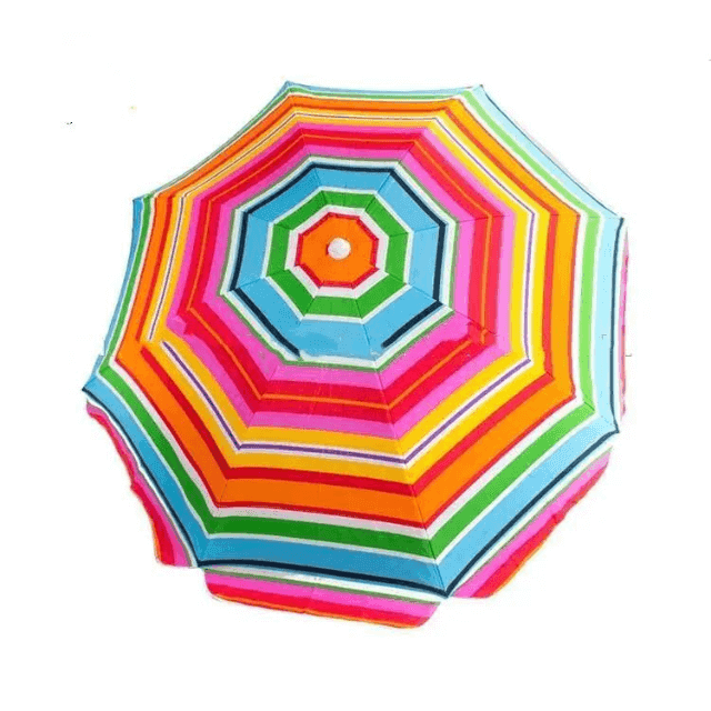 Suncobran na pruge 180cm šareni