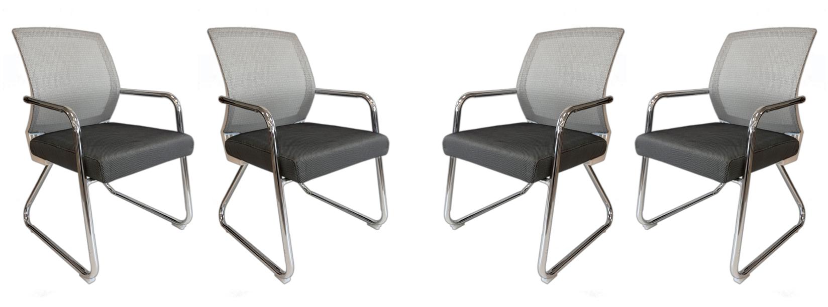 SB Alsan Konferencijska stolica Galaxy, set 4/1, Siva