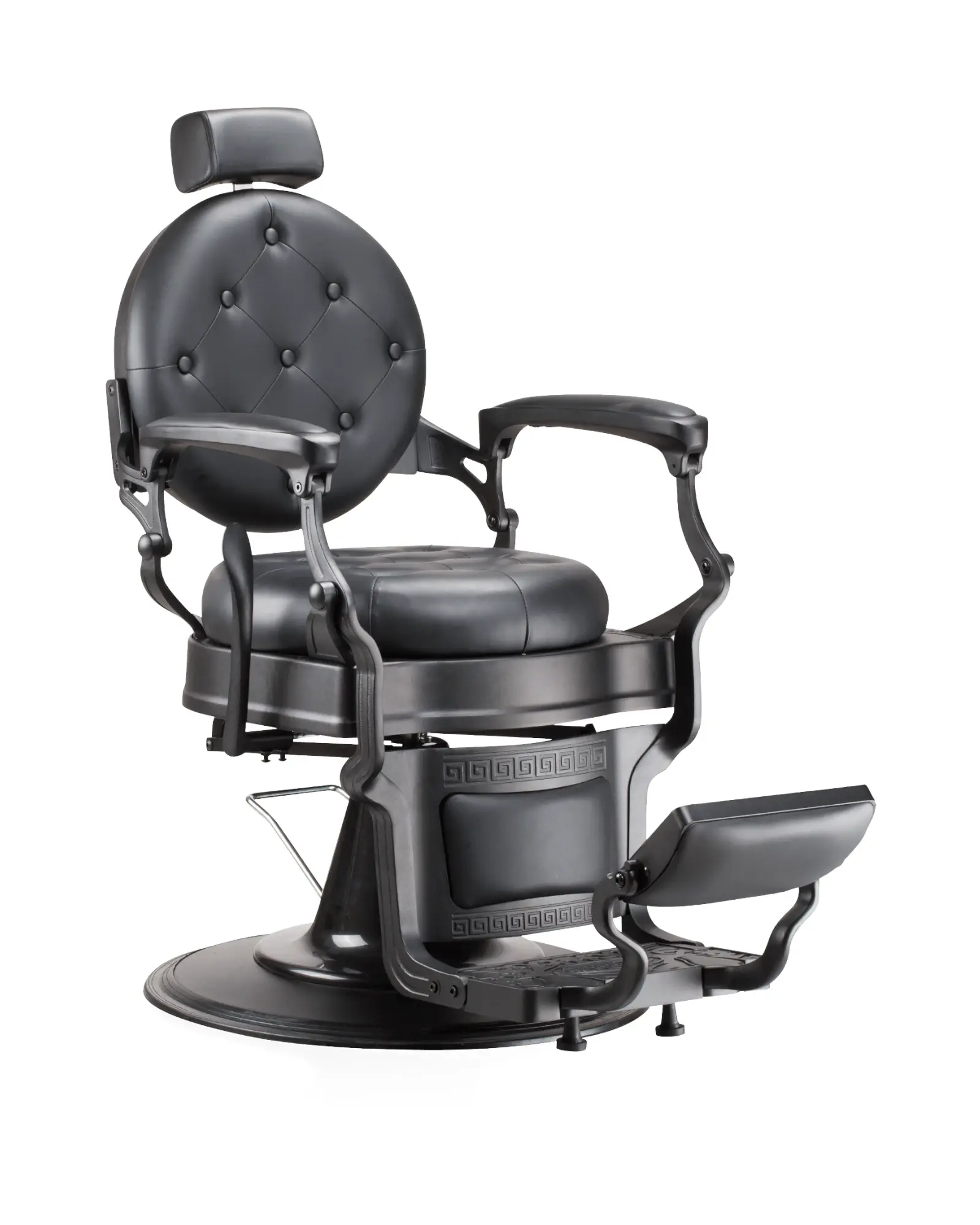 Šeško 002 Luksuzna berberska stolica, Crna