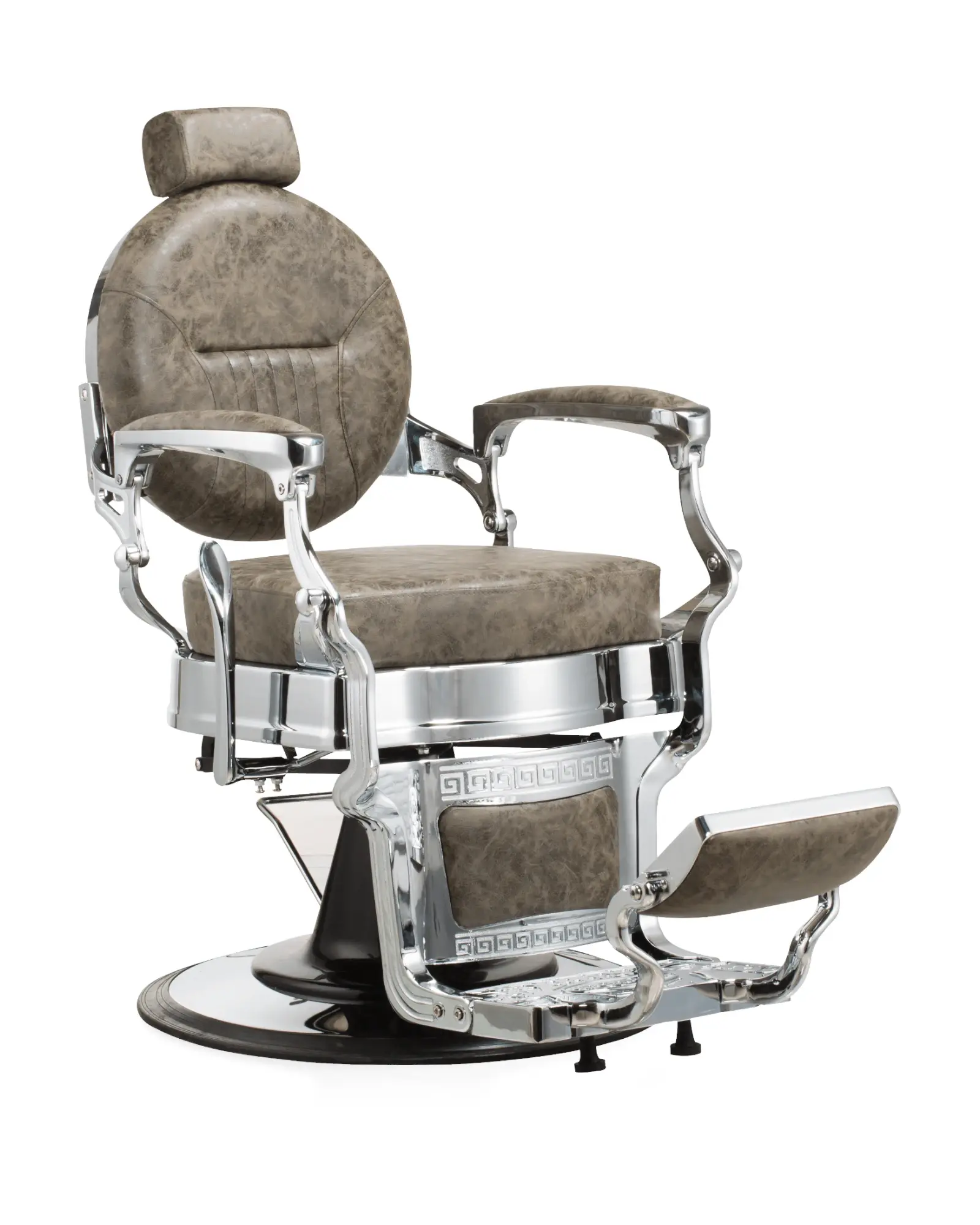 Šeško 006 Luksuzna berberska stolica, retro dizajn, Bež