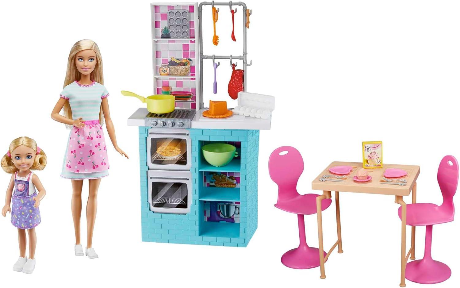 Mattel Barbie Set Baking
