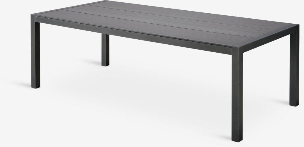 Linnea Baštenski sto, 100x214cm, Tamnosivi