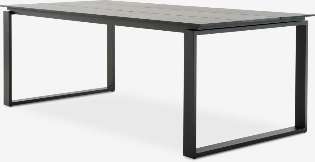 Linnea Baštenski sto, 100x215cm, Sivi