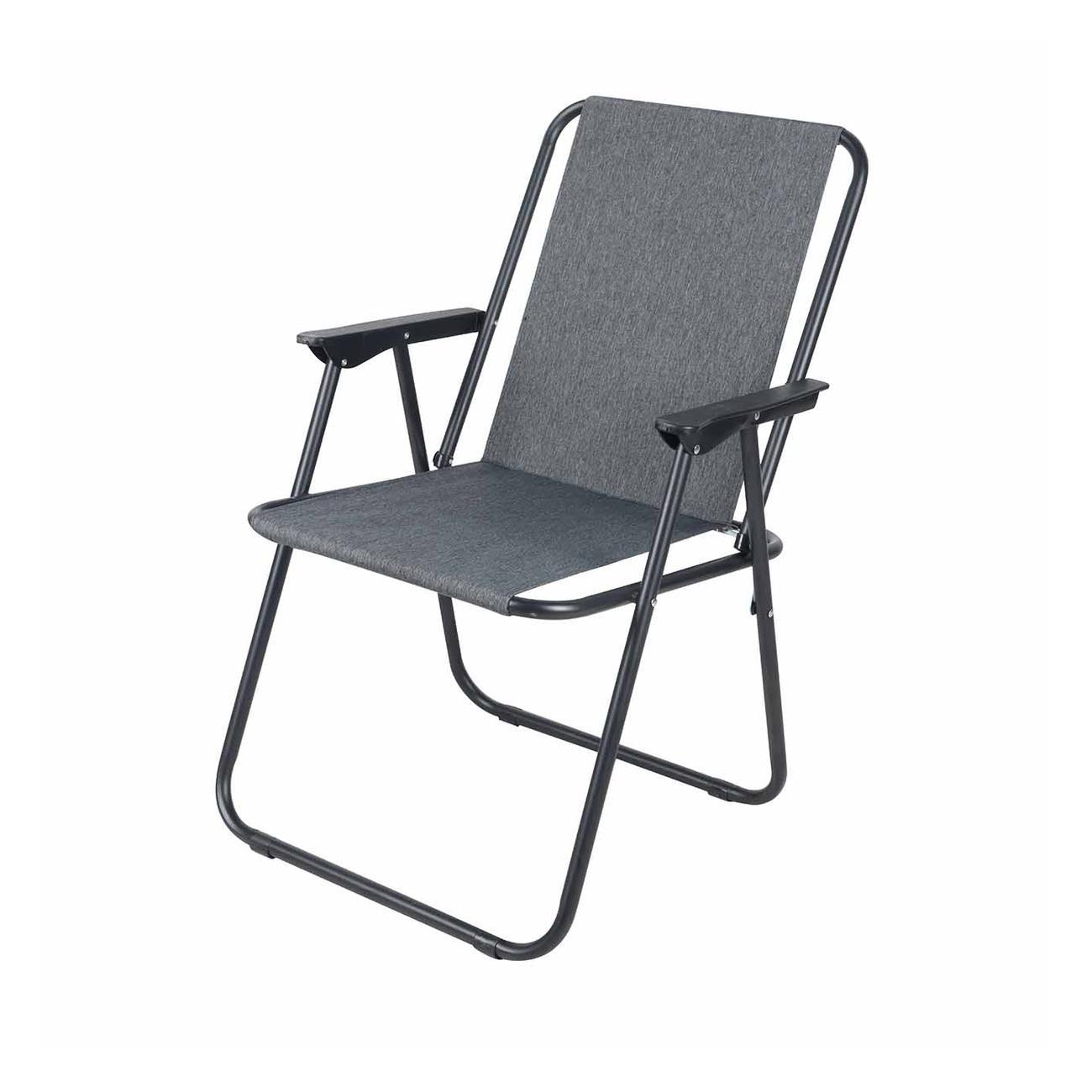 Baštenska stolica, 47x51x75cm, Siva