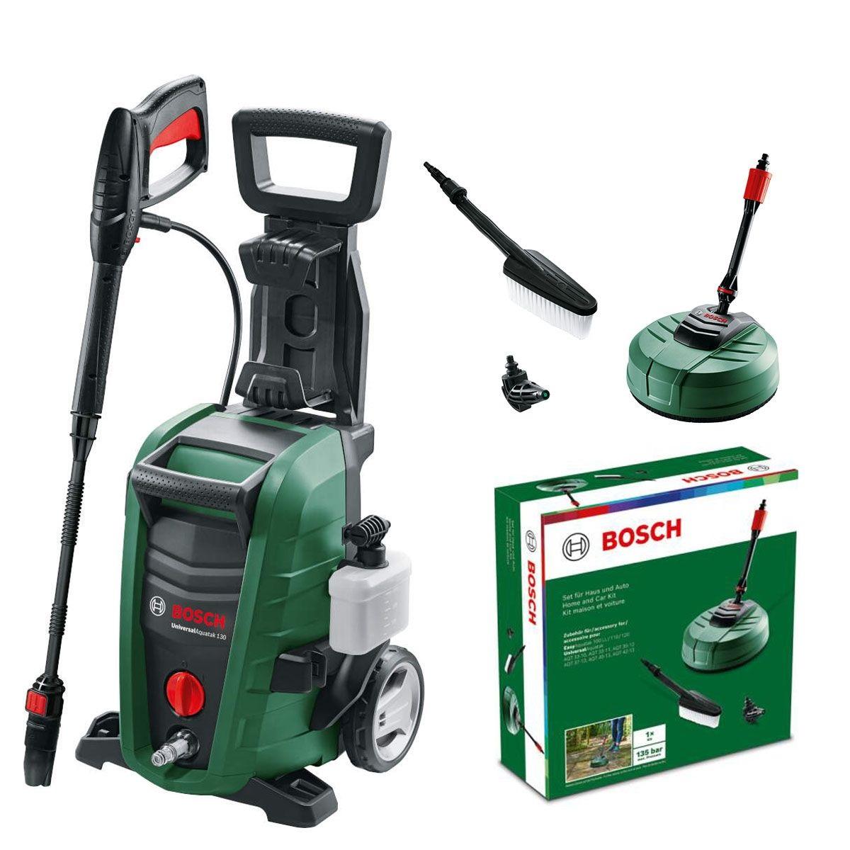 Bosch Perač pod pritiskom UniversalAquatak 130 + Home&Car set za kuću i auto 0615992626