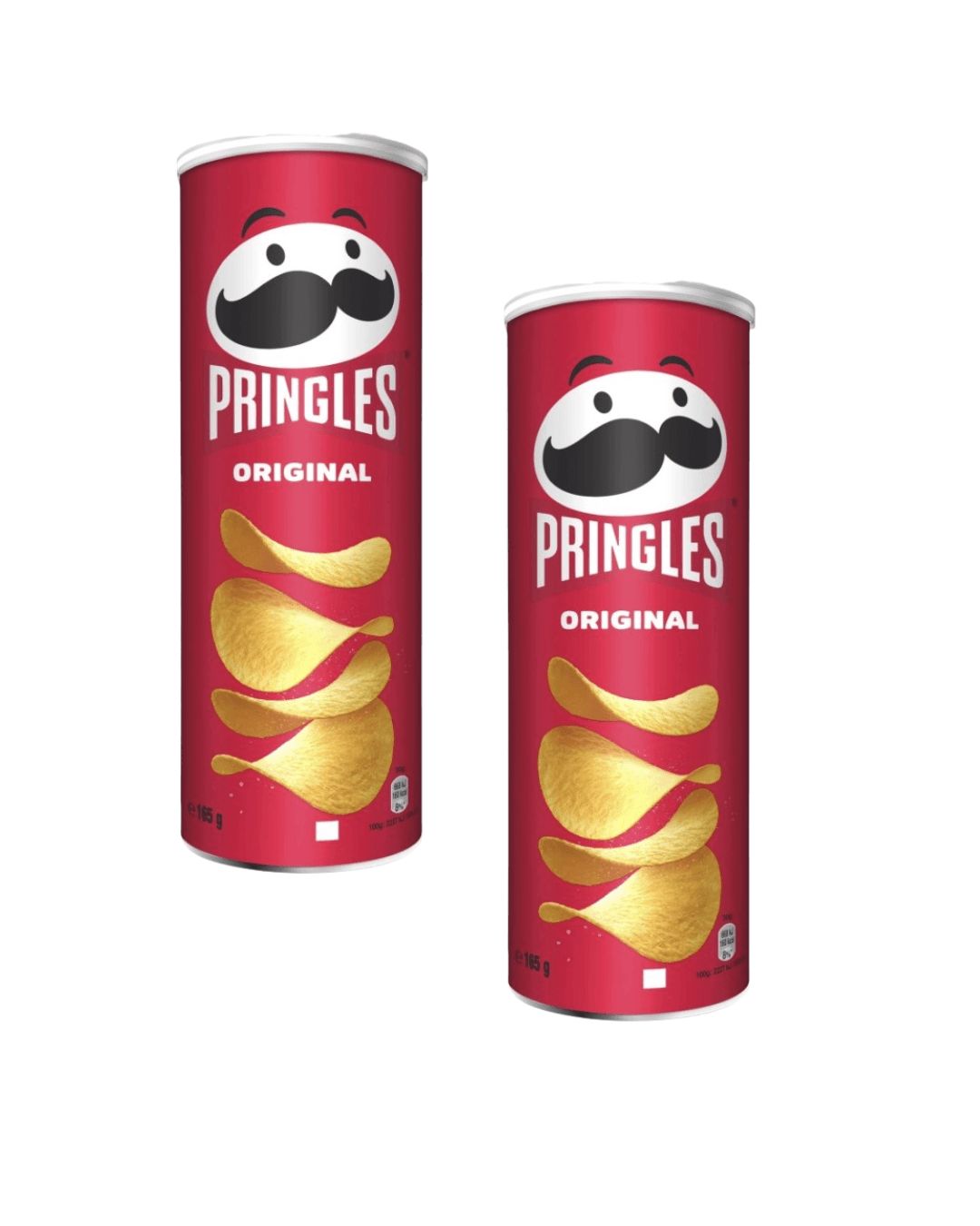Pringles Čips Original, 165g, 2 komada