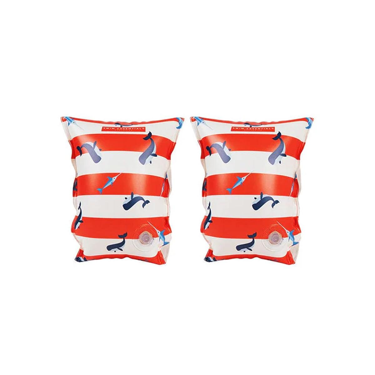 Swim Essentials Mišići za plivanje za decu, 0-2g, Crveno-beli