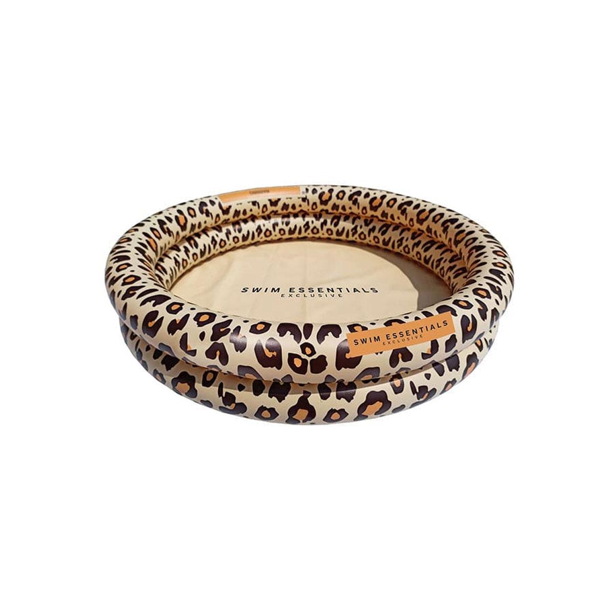Swim Essentials Bazen za bebe, 60cm, Leopard print, Bež