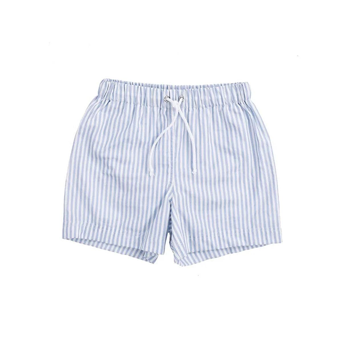 Swim Essentials Kupaći kostim za dečake, Svetloplavo-beli