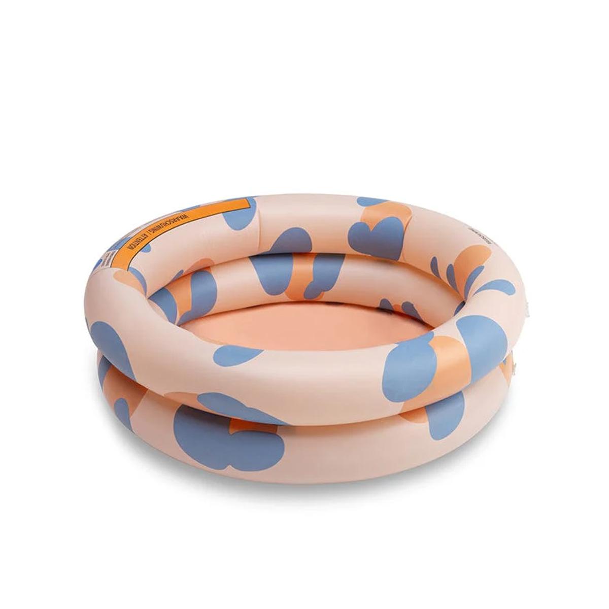 Swim Essentials Bazen za bebe, 60cm, Kajsija-plavi
