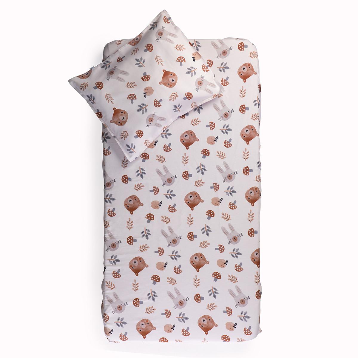 ELO. Navlaka za posteljinu za bebe Fairytale, 120x60 cm/40x50 cm, Bež