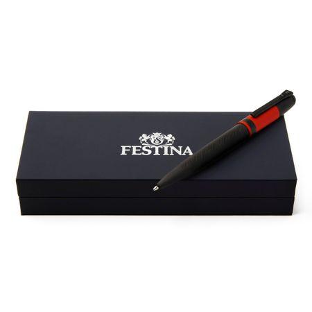 Festina Hemijska olovka Classicals Black edition, Crvena