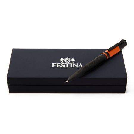Festina Hemijska olovka Classicals Black edition, Narandžasta