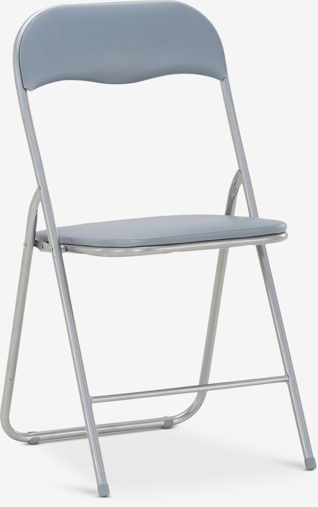 Linnea Sklopiva trpezarijska stolica, 42x81x43cm, Siva