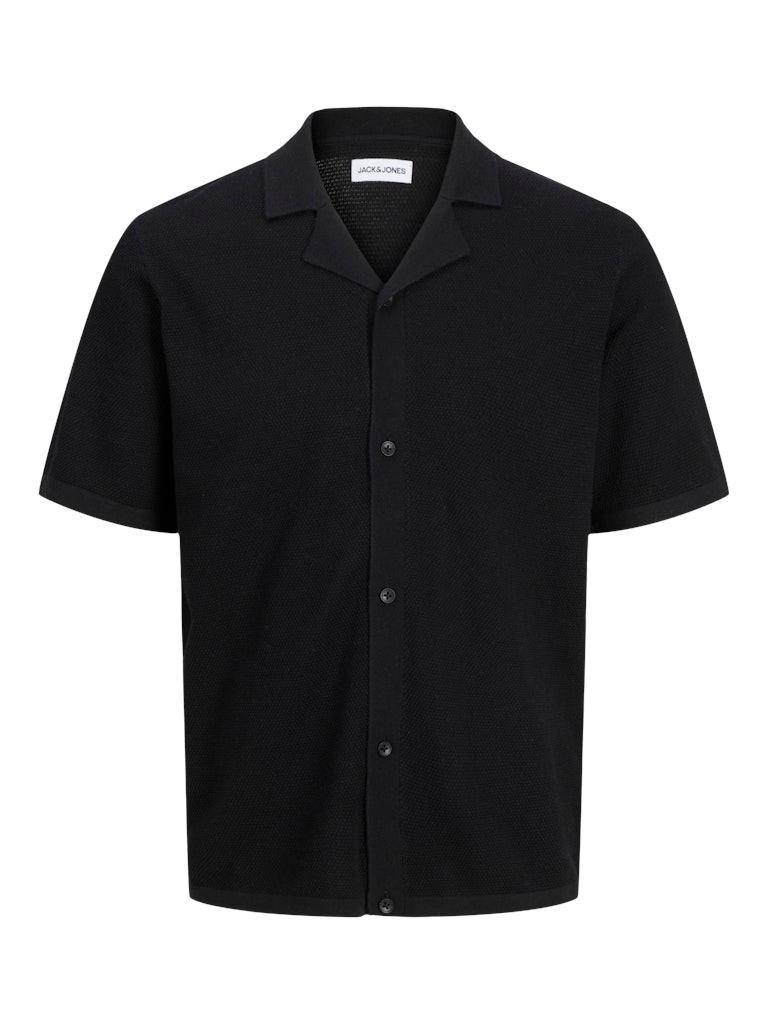 JACK & JONES Muška košulja 12268226, Crna