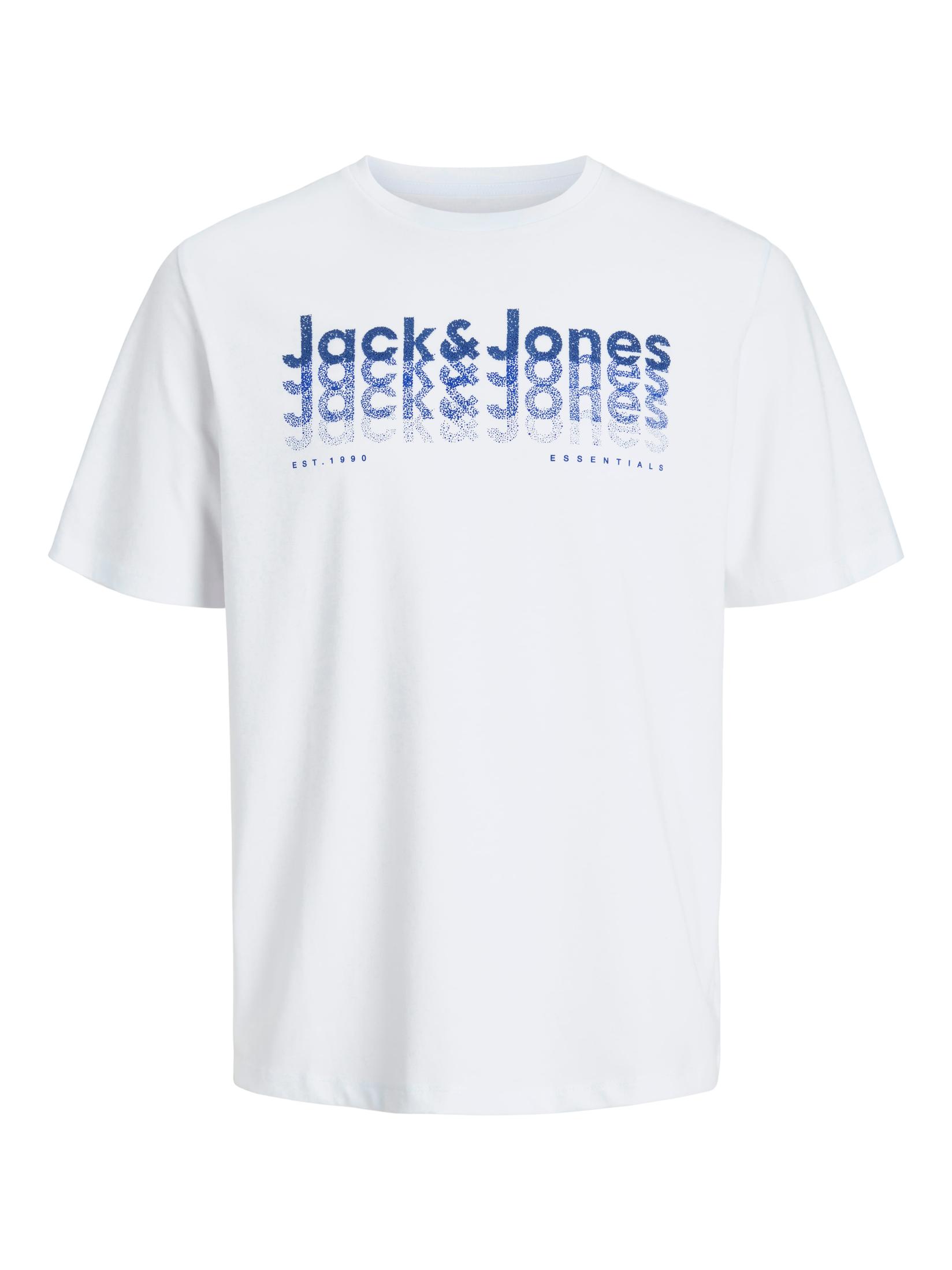 JACK & JONES Muška majica 12269335, Bela