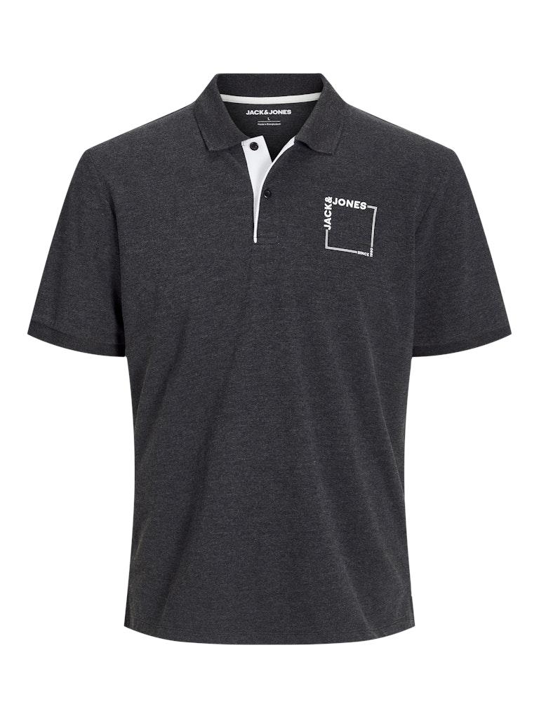 JACK & JONES Muška polo majica 12269307, Crna