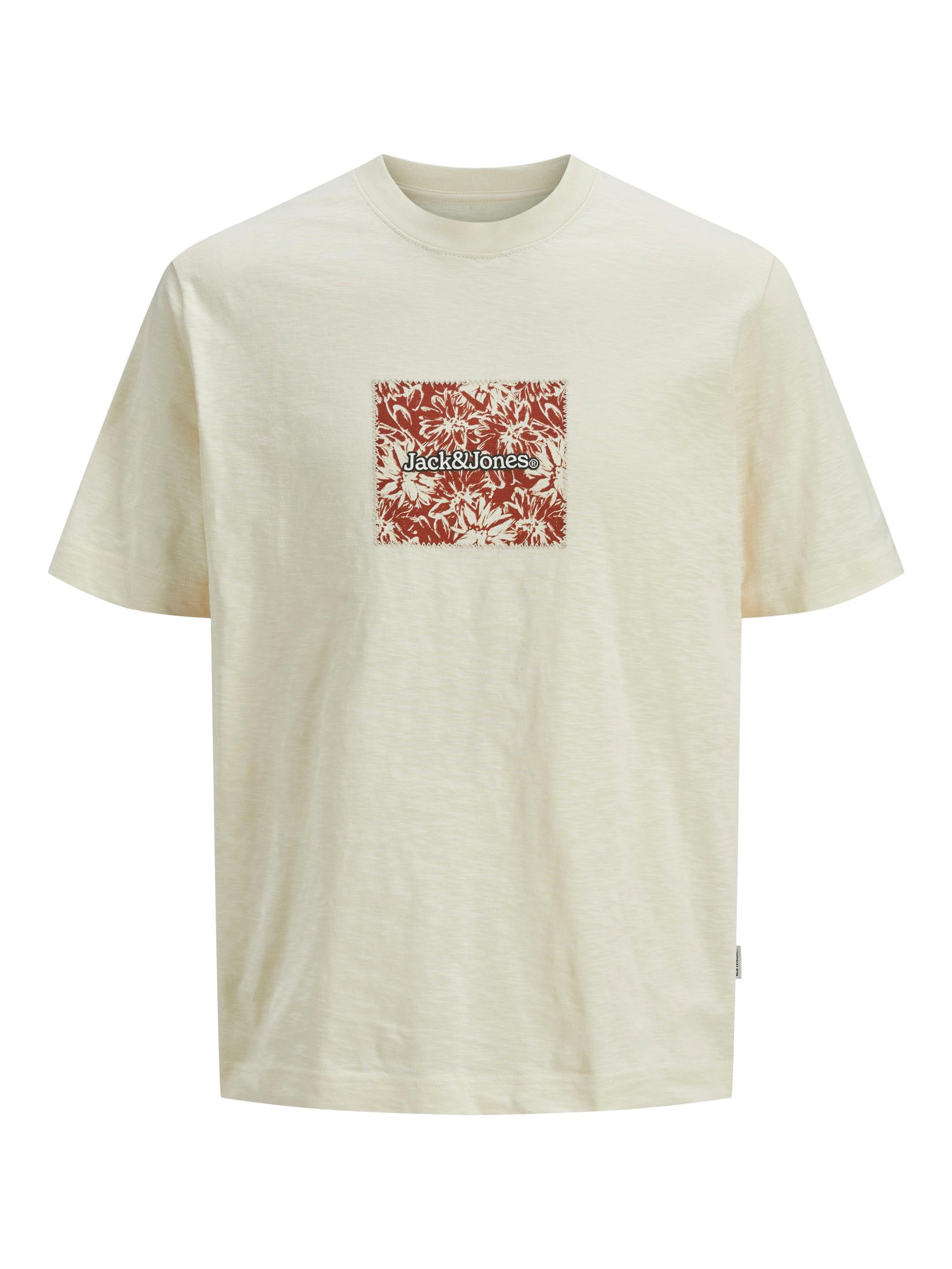 JACK & JONES Muška majica 12272993, Krem