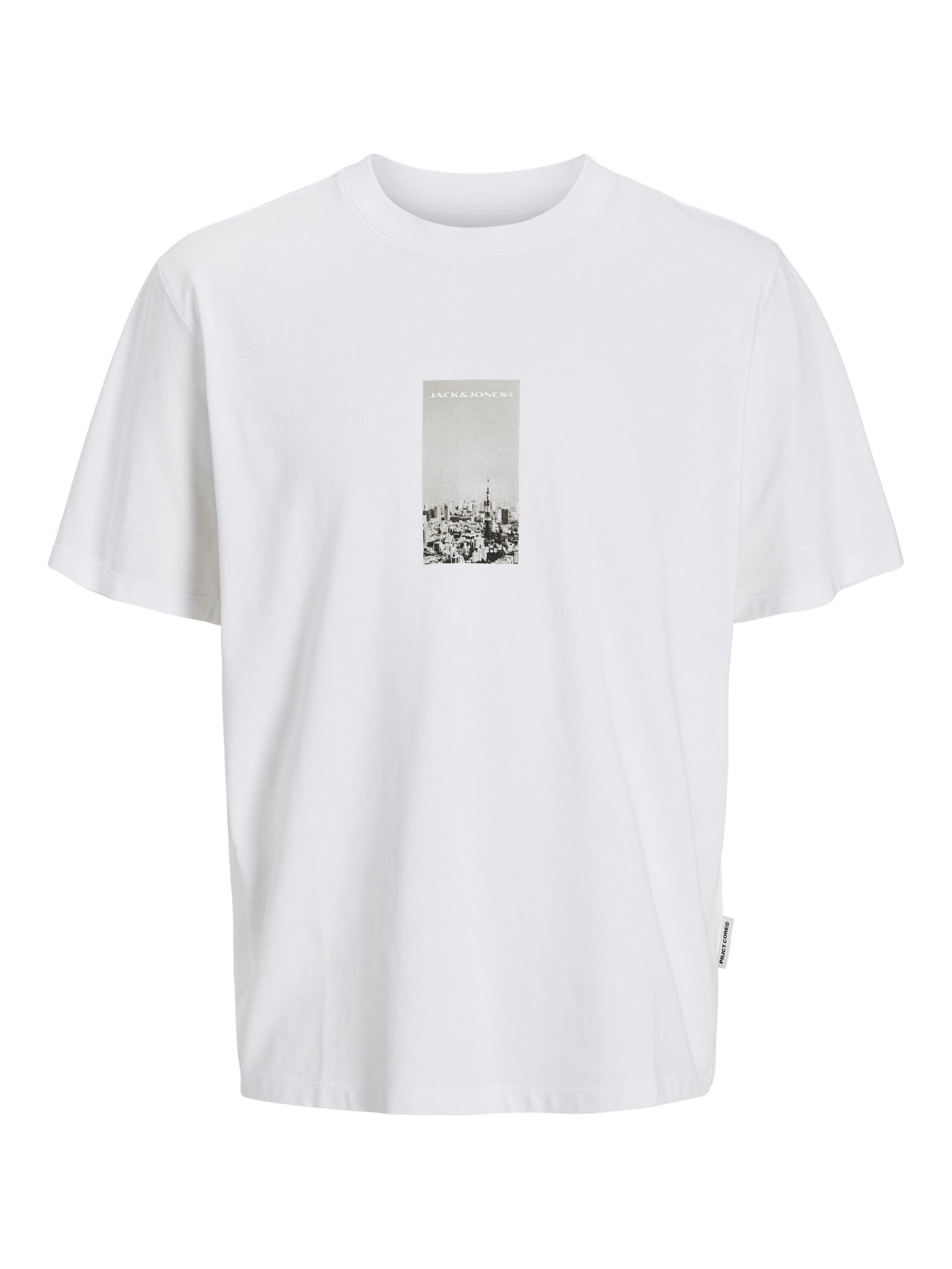 JACK & JONES Muška majica 12273775, Bela