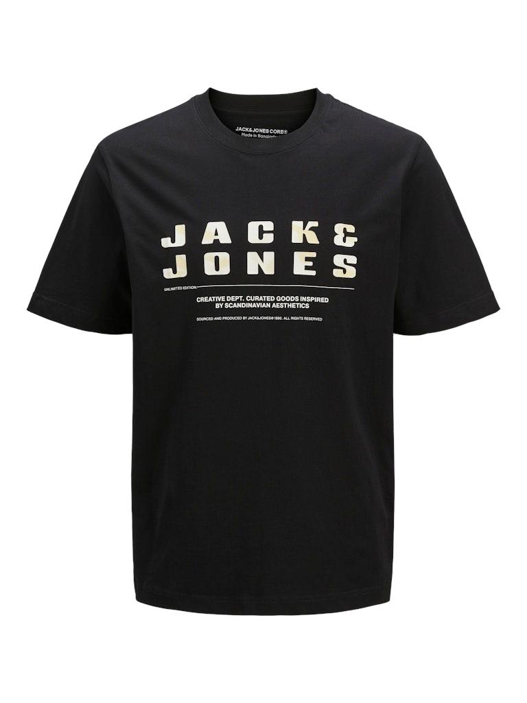 JACK & JONES JUNIOR Majica za dečake 12274730, Crna