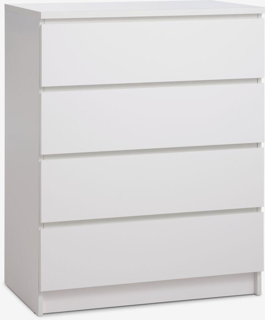Linnea Komoda, 81x101x48cm, Bela