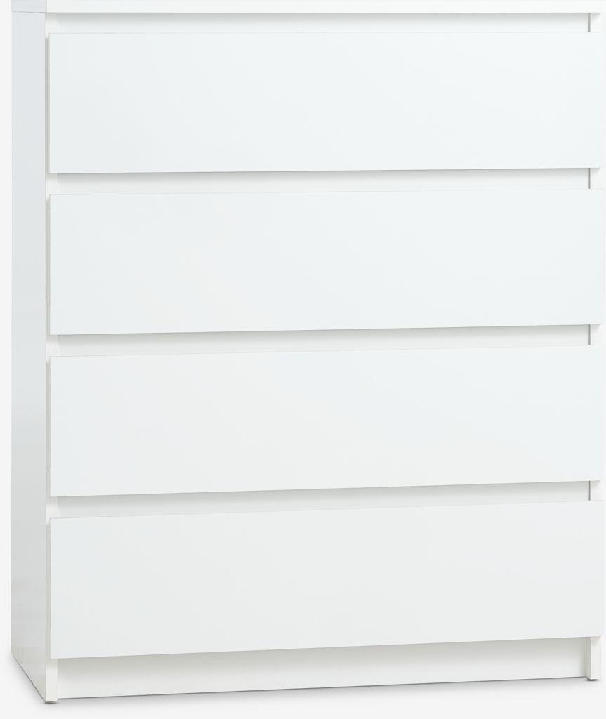 Linnea Komoda, 77x94x40cm, Bela