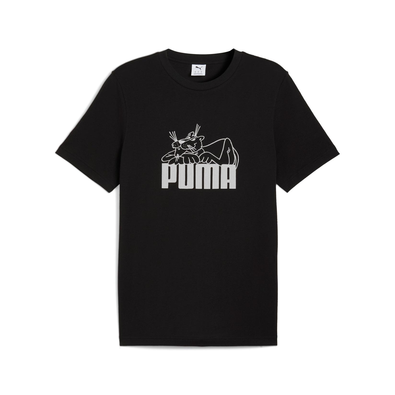 Puma Muška majica Graphic Super Puma Tee, 632087-01, Crna