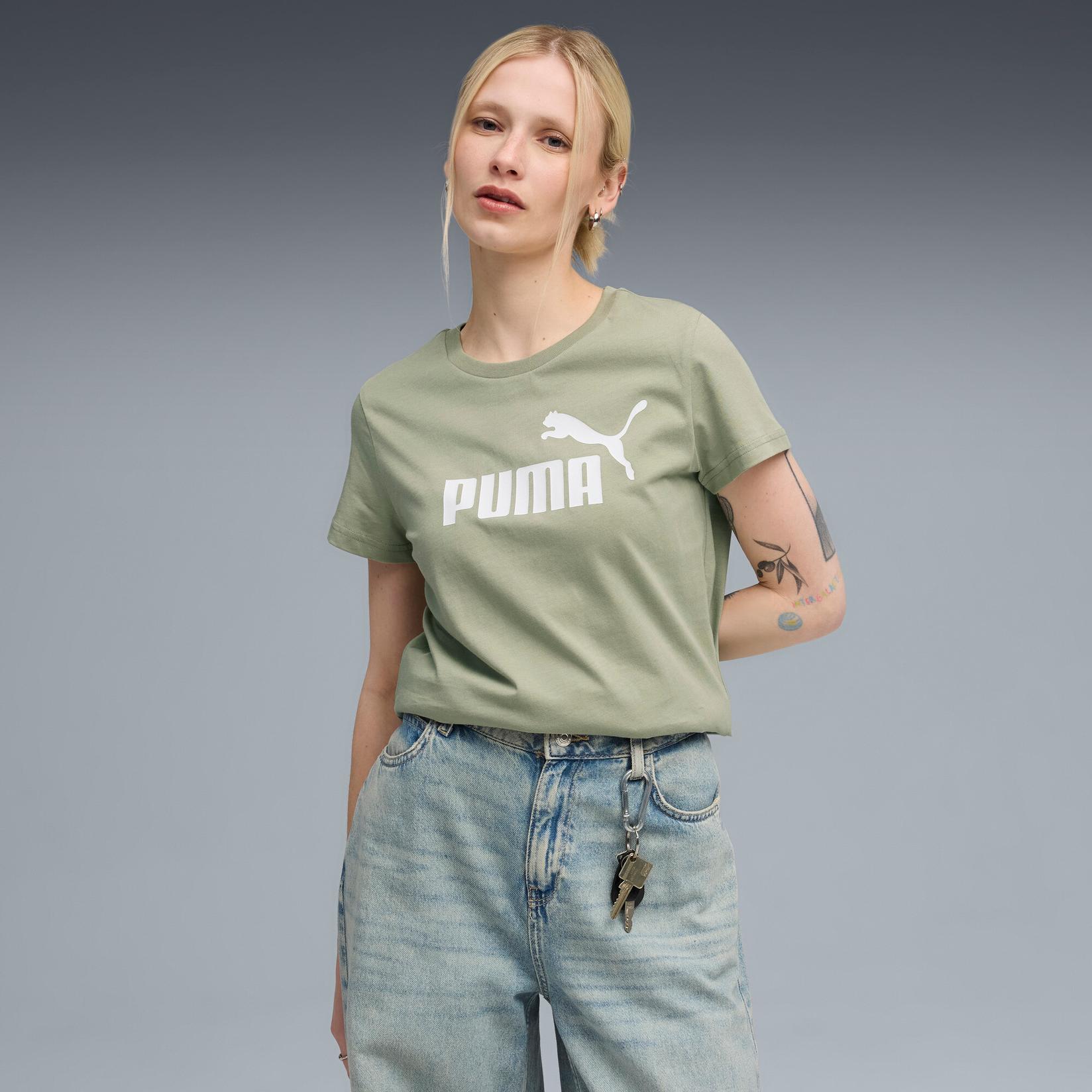Puma Ženska majica ESS No. 1 Logo Tee (s), 682371-82, Svetlozelena