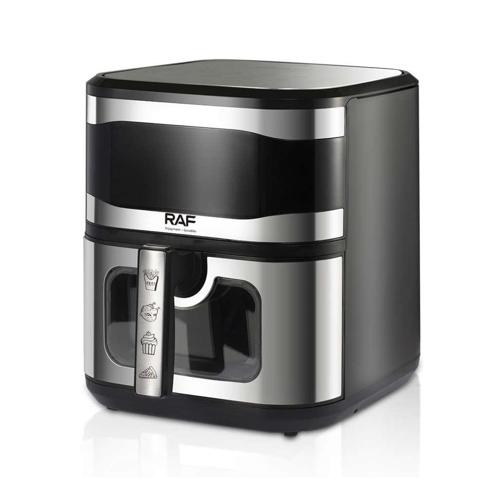 Raf Digitalna friteza na vruć vazduh R.5297, 8l, Crna
