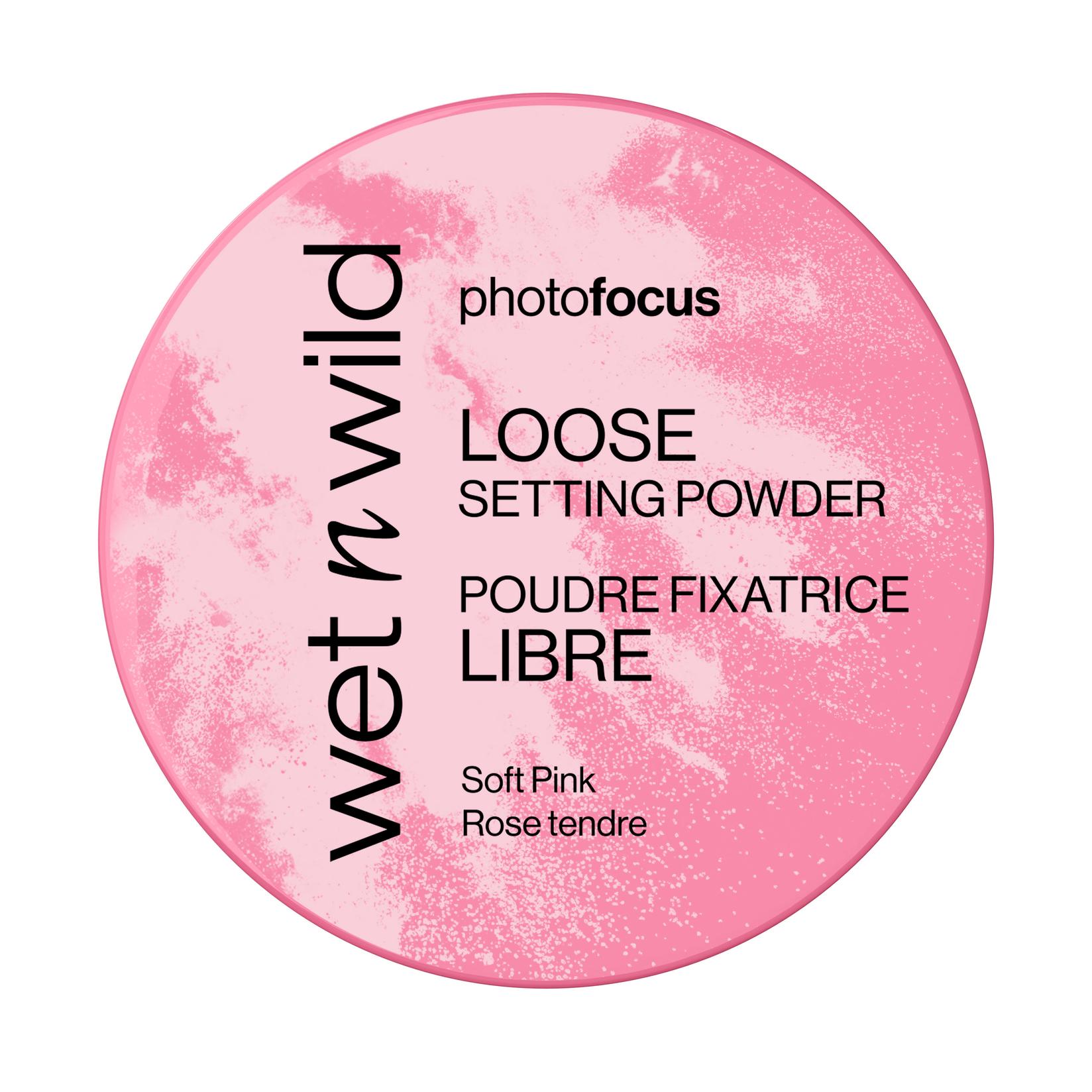 Wet n Wild Puder u prahu Photo Focus Loose Setting, Soft pink, 20g