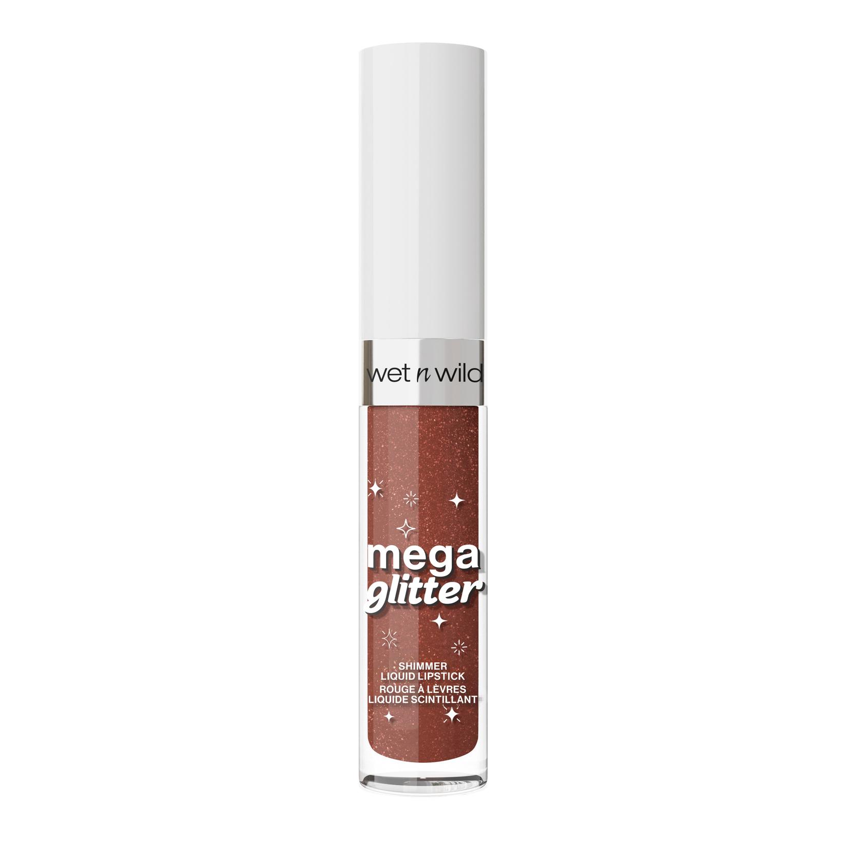 Wet n Wild Tečni ruž Mega Glitter Shimmer, Hear me out, Braon, 2.8ml