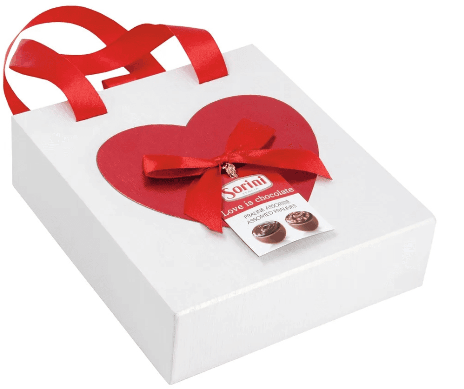 Sorini Čokoladne praline Valenine Little white box 120g