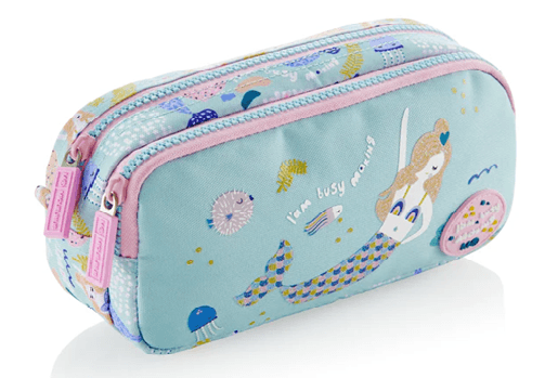 Miquelrius Školska pernica za devojčice Mermaid, Svetloplava