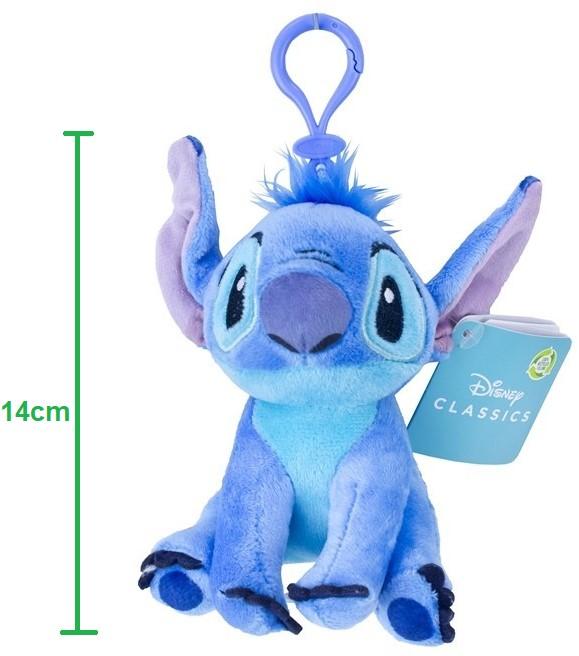 Disney Plišani privezak Stitch, 14 cm, Plavi