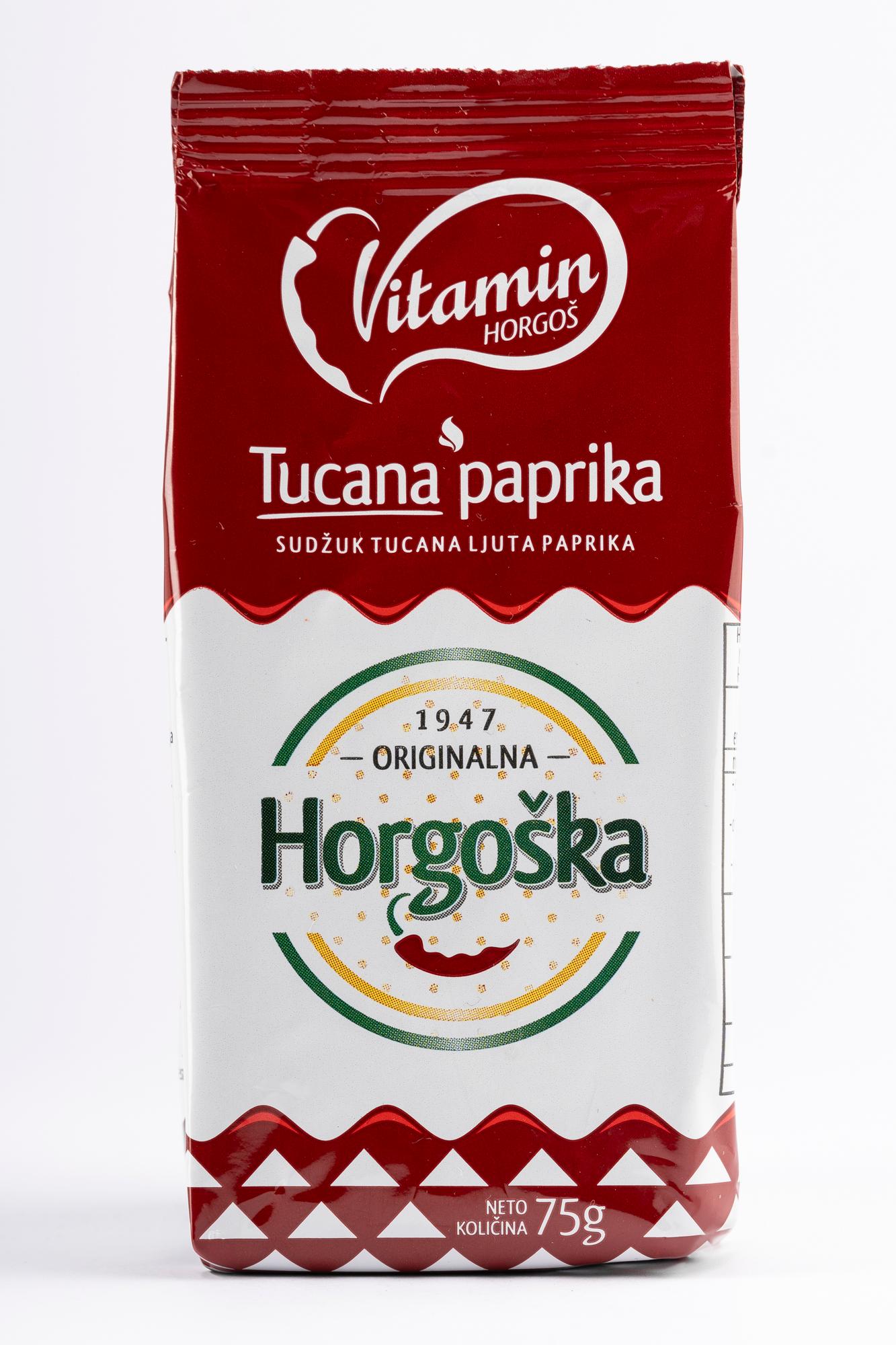 Horgoš Ljuta tucana paprika vitamin, 75g