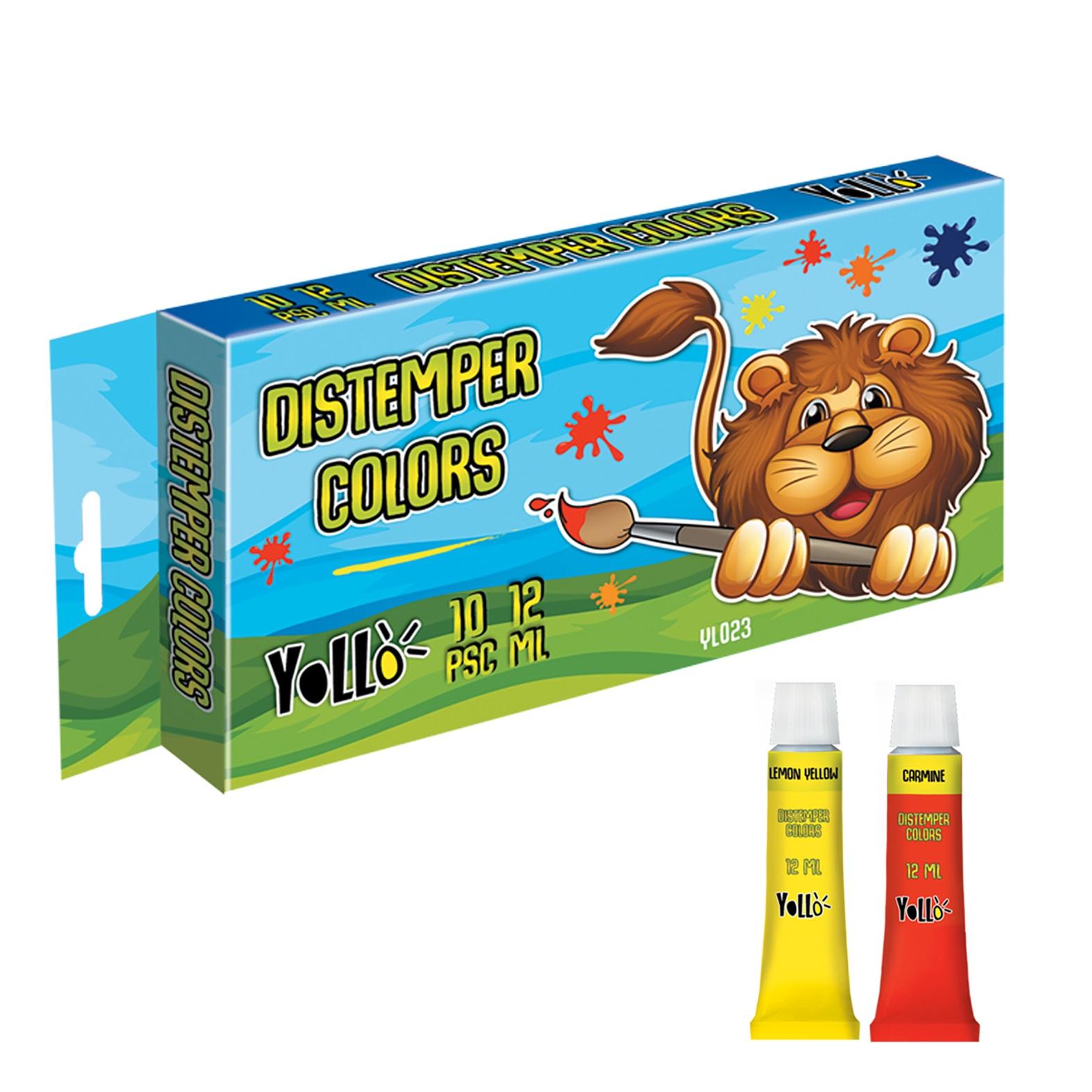 Yollo Tempera YL023, 10 komada, 12ml