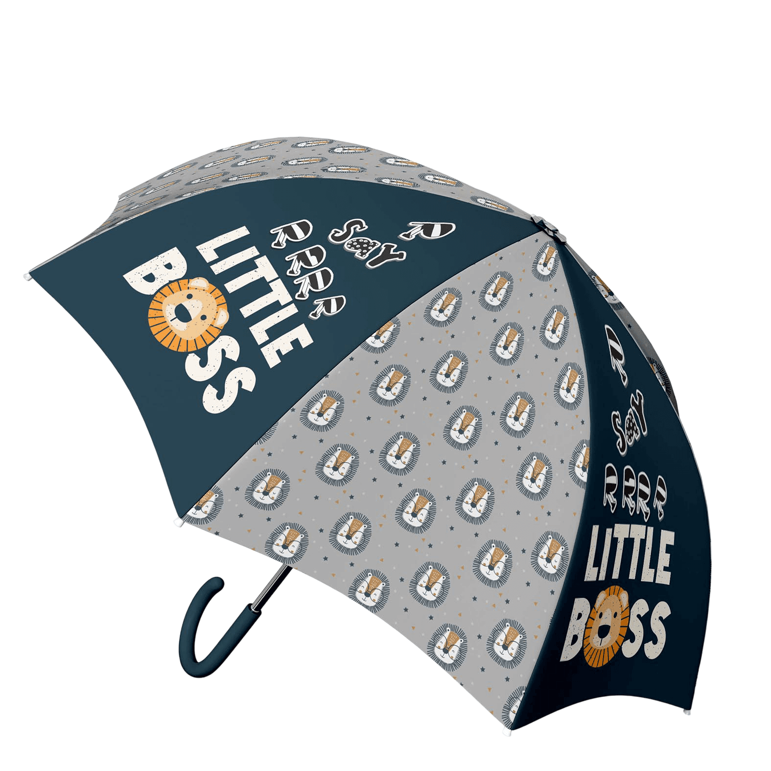 S-Cool Dečiji kišobran Little Boss sc2248, Sivi