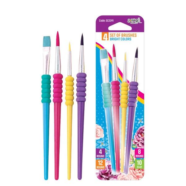 S-Cool Set četkica SC2391, 4 komada